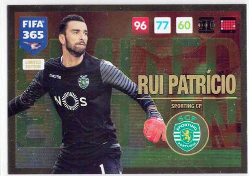 FIFA 365 2016-17 UPDATE Rui Patricio, Panini Adrenalyn