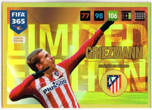 FIFA 365 2016-17 Griezmann, Panini Adrenalyn