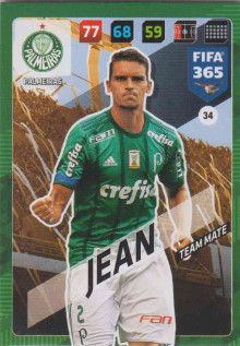 Adrenalyn FIFA 365 2018 034 Jean, Palmeiras