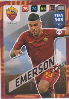 Adrenalyn FIFA 365 2018 219 Emerson, AS Roma