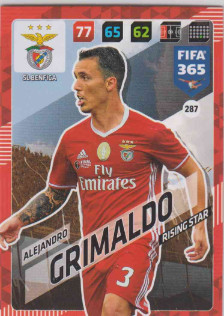 Adrenalyn FIFA 365 2018 287 Alejandro Grimaldo, SL Benfica