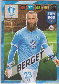 Adrenalyn FIFA 365 2018 329 Jo Inge Berget, Malmö FF