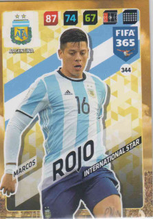 Adrenalyn FIFA 365 2018 344 Marcos Rojo, Argentina