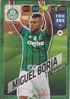 Adrenalyn FIFA 365 2018 044 Miguel Borja, Palmeiras