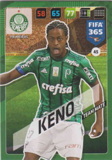 Adrenalyn FIFA 365 2018 045 Keno, Palmeiras