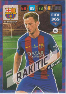 Adrenalyn FIFA 365 2018 113 Ivan Rakitić, FC Barcelona