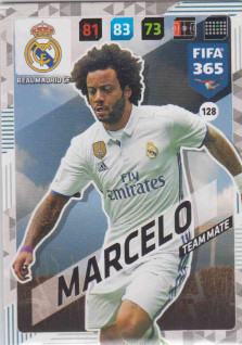 Adrenalyn FIFA 365 2018 128 Marcelo, Real Madrid CF