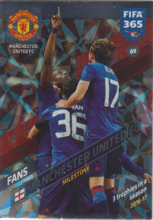 Adrenalyn FIFA 365 2018 069 Manchester United FC, Manchester United FC
