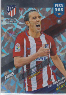 Adrenalyn FIFA 365 2018 087 Diego Godin, Atlético de Madrid