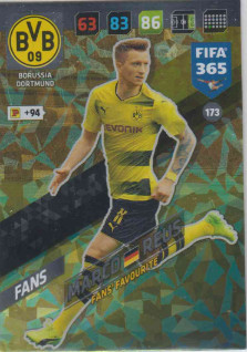 Adrenalyn FIFA 365 2018 173 Marco Reus, Borussia Dortmund
