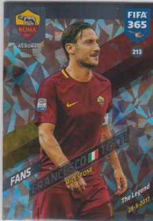 Adrenalyn FIFA 365 2018 213 Francesco Totti, AS Roma