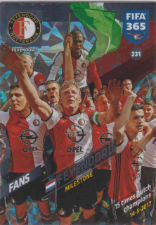 Adrenalyn FIFA 365 2018 231 Feyenoord, Feyenoord