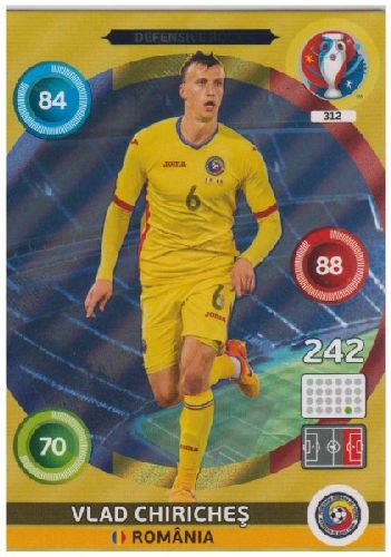 Adrenalyn Euro 2016 #312, Vlad Chiriches