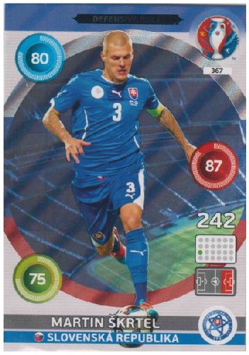 Adrenalyn Euro 2016 #367, Martin Skrtel