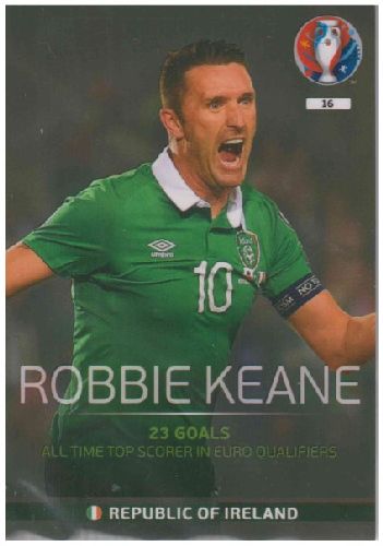 Adrenalyn Euro 2016 #016, Robbie Keane