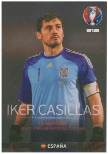 Adrenalyn Euro 2016 #017, Iker Casillas