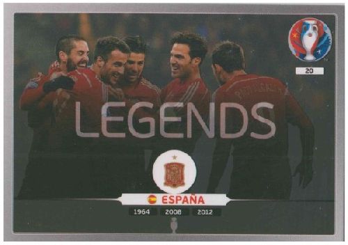 Adrenalyn Euro 2016 #020, Espana