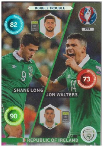 Adrenalyn Euro 2016 #293, Shane Long / Jon Walters