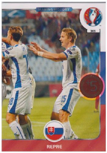 Adrenalyn Euro 2016 #365, Slovenska Republika