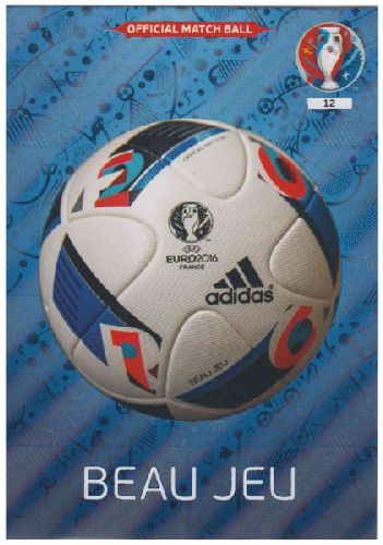 Adrenalyn Euro 2016 #012, Official Ball