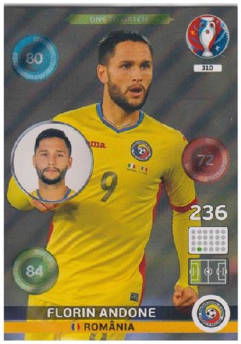 Adrenalyn Euro 2016 #310, Florin Andone