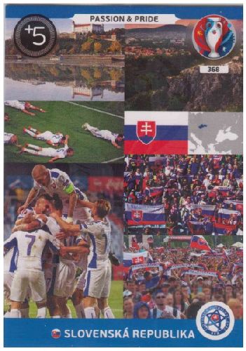 Adrenalyn Euro 2016 #368, Slovenska Republika