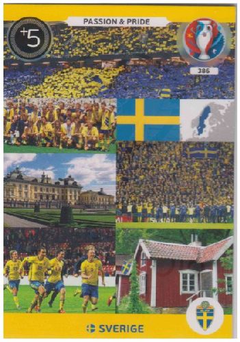 Adrenalyn Euro 2016 #386, Sverige