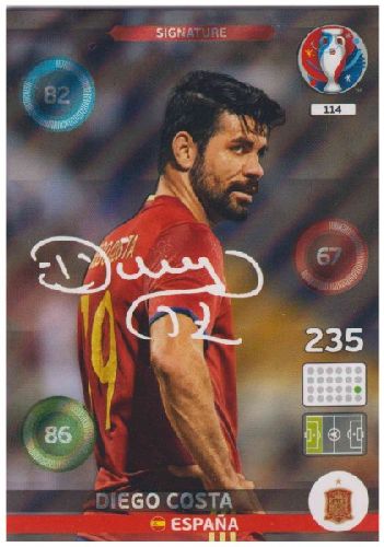 Adrenalyn Euro 2016 #114, Diego Costa