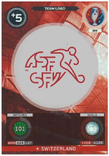 Adrenalyn Euro 2016 #388, Switzerland