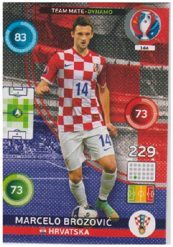 Adrenalyn Euro 2016 #144, Marcelo Brozovic