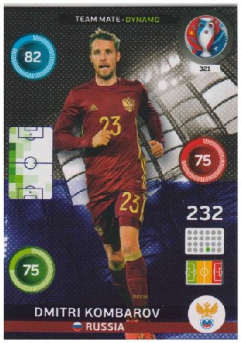 Adrenalyn Euro 2016 #321, Dmitri Kombarov