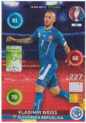 Adrenalyn Euro 2016 #361, Vladimir Weiss