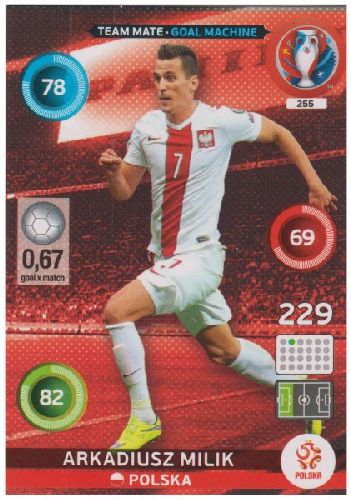 Adrenalyn Euro 2016 #255, Arkadiusz Milik