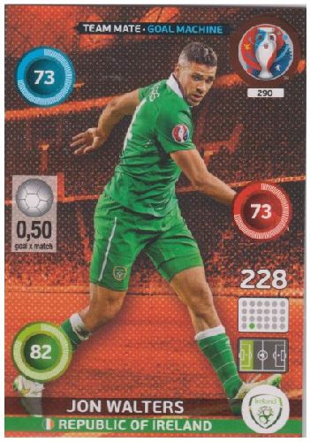 Adrenalyn Euro 2016 #290, Jon Walters