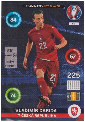 Adrenalyn Euro 2016 #052, Vladimir Darida