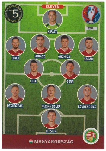 Adrenalyn Euro 2016 #207, Magyarorszag