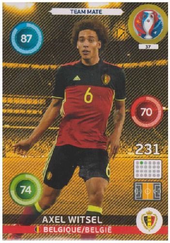 Adrenalyn Euro 2016 #037, Axel Witsel