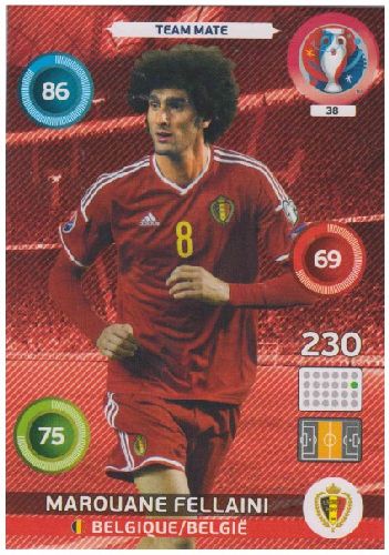 Adrenalyn Euro 2016 #038, Marouane Fellaini