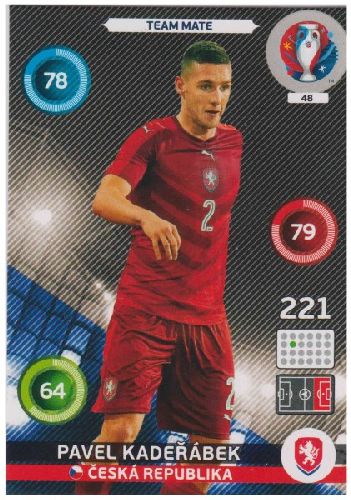 Adrenalyn Euro 2016 #048, Pavel Kaderabek