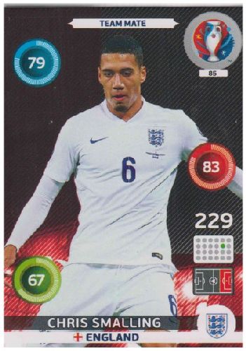 Adrenalyn Euro 2016 #085, Chris Smalling