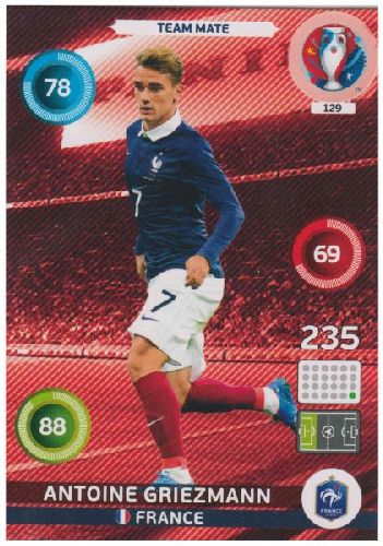 Adrenalyn Euro 2016 #129, Antoine Griezmann