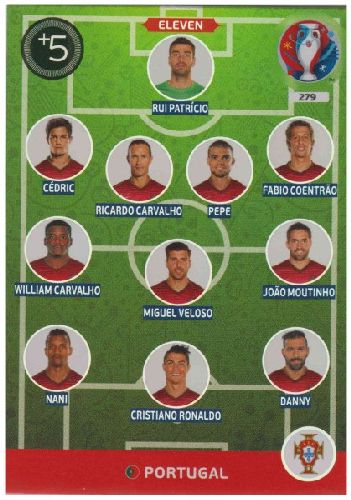 Adrenalyn Euro 2016 #279, Portugal