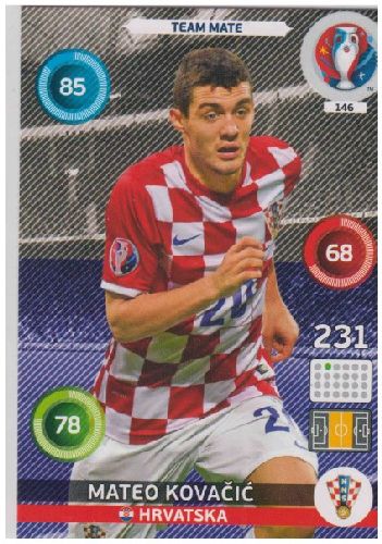 Adrenalyn Euro 2016 #146, Mateo Kovacic