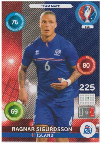 Adrenalyn Euro 2016 #156, Ragnar Sigurdsson