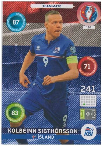 Adrenalyn Euro 2016 #164, Kolbeinn Sigthorsson