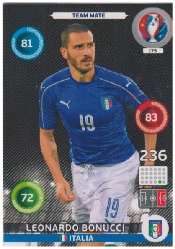 Adrenalyn Euro 2016 #175, Leonardo Bonucci