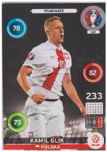 Adrenalyn Euro 2016 #247, Kamil Glik