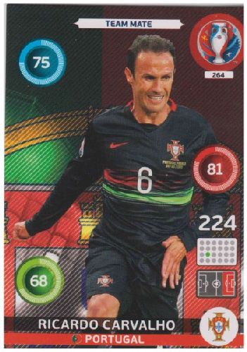 Adrenalyn Euro 2016 #264, Ricardo Carvalho