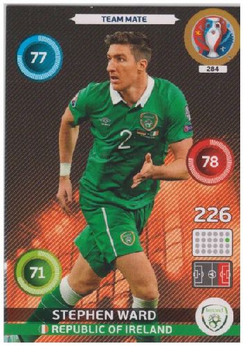 Adrenalyn Euro 2016 #284, Stephen Ward