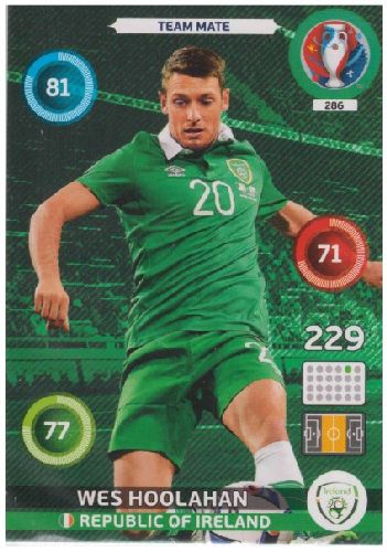 Adrenalyn Euro 2016 #286, Wes Hoolahan